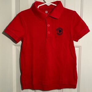 Red Primrose Uniform SS Polo Shirt. Y2XS. Unisex. Great used condition.